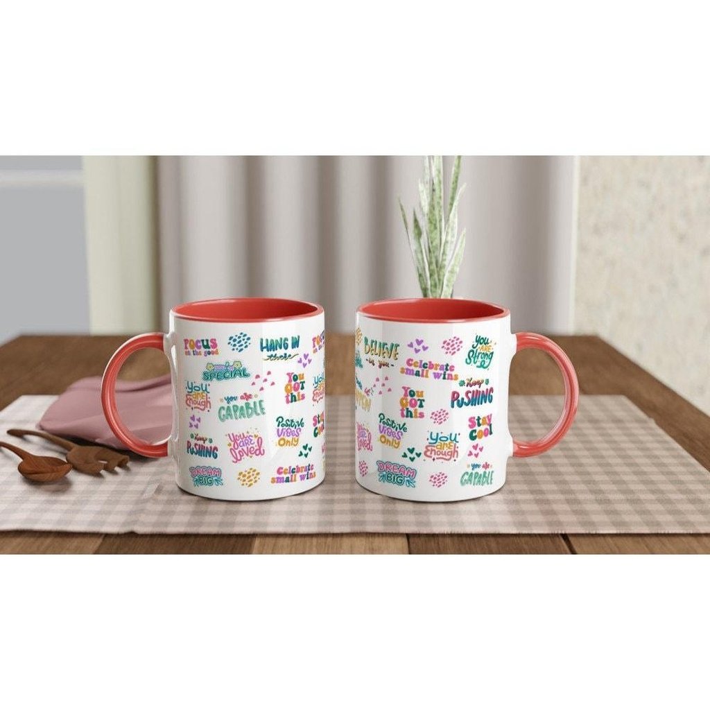 Colorful Self Care Mug - Artkins Lifestyle