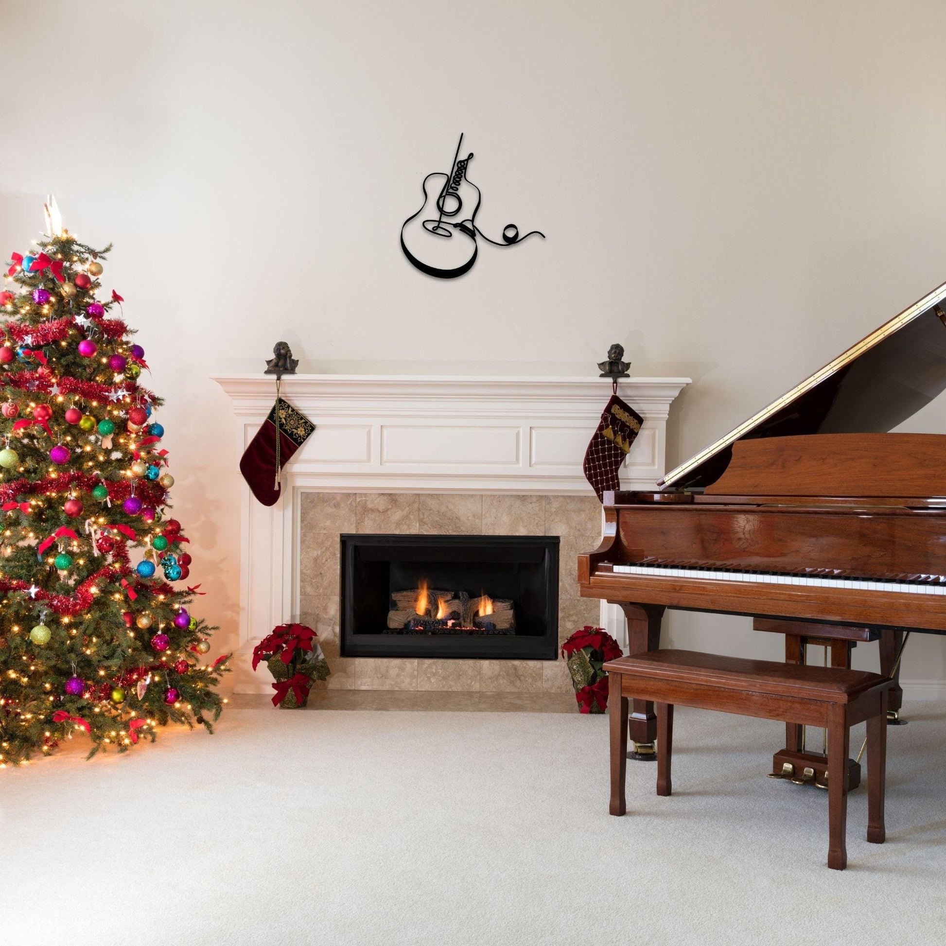 Metal Wall Decor For Music Lovers - Artkins Lifestyle
