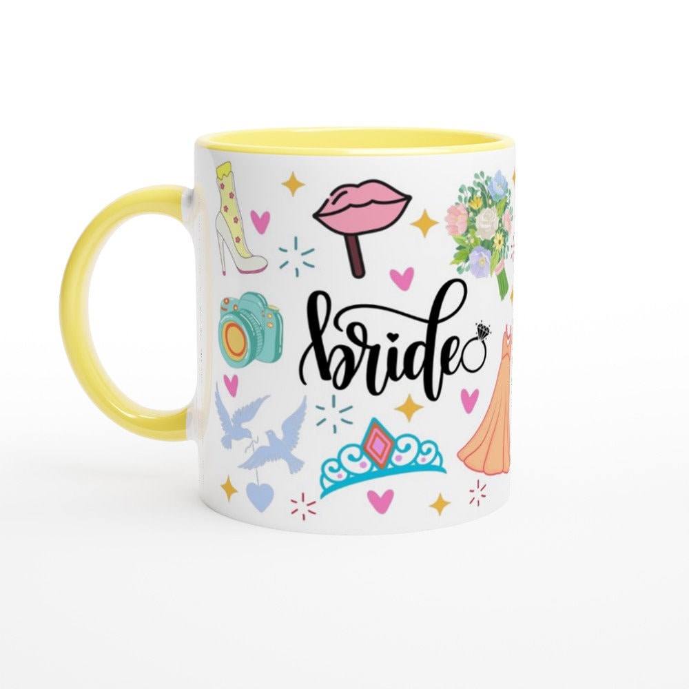 Wedding Bride Mug, Future Mrs Bride Mug, Bride-to-Be Gifts, Special Wedding Themed, Bridal Celebration Idea, Marriage, BridalShower Keepsake
