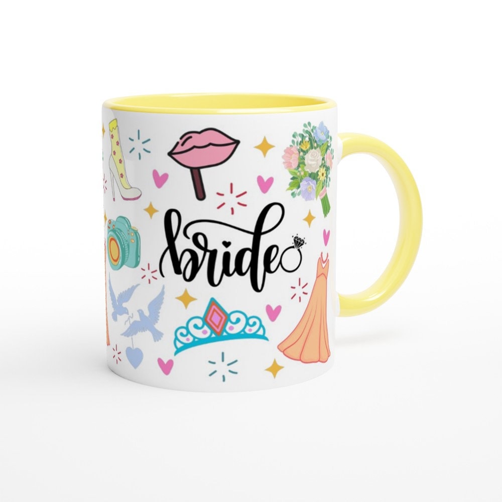 Wedding Bride Mug, Future Mrs Bride Mug, Bride-to-Be Gifts, Special Wedding Themed, Bridal Celebration Idea, Marriage, BridalShower Keepsake