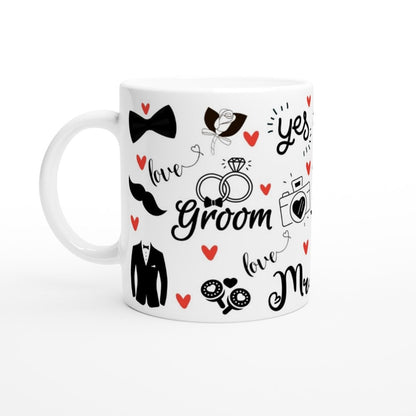 Groom-to-Be Gift, Groom Shower, Groom Gift from Bride, Bestman Gift to Groom, Wed Gift to Groom, Husband-to-Be, New Partner Gift, Coffee Cup
