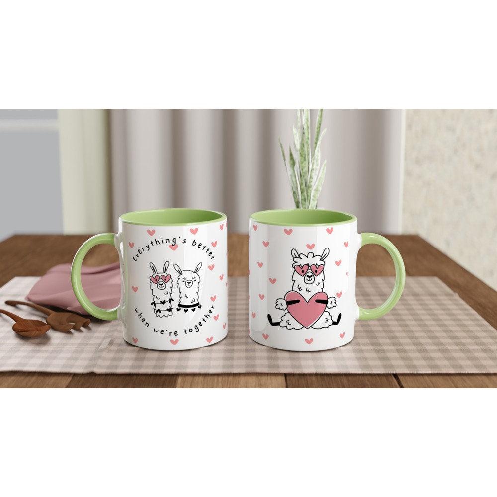 Mug | Cute Llama | Everything's better when we're together - Artkins Lifestyle