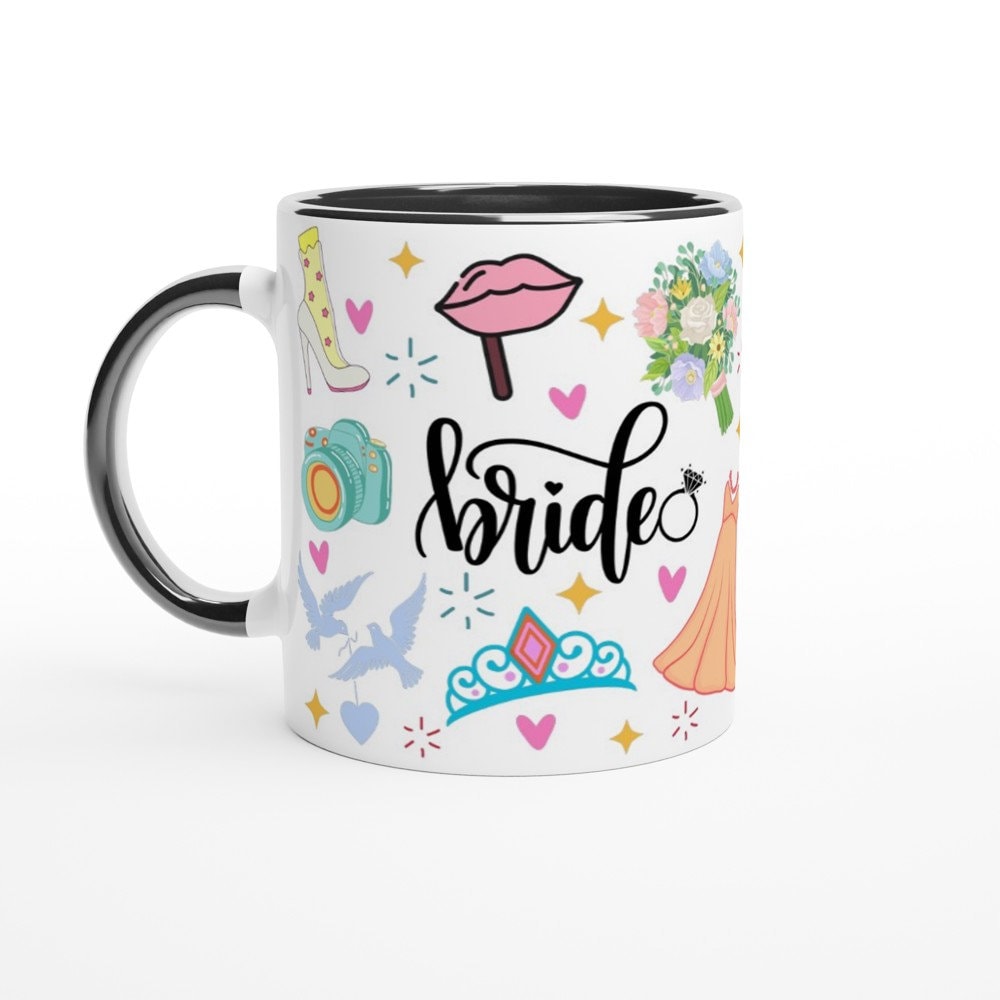 Wedding Bride Mug, Future Mrs Bride Mug, Bride-to-Be Gifts, Special Wedding Themed, Bridal Celebration Idea, Marriage, BridalShower Keepsake