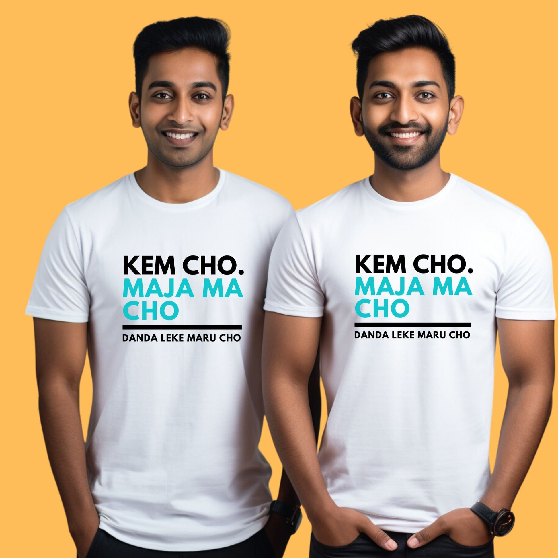 Gujarati Kem Cho Christmas Party Group Shirts