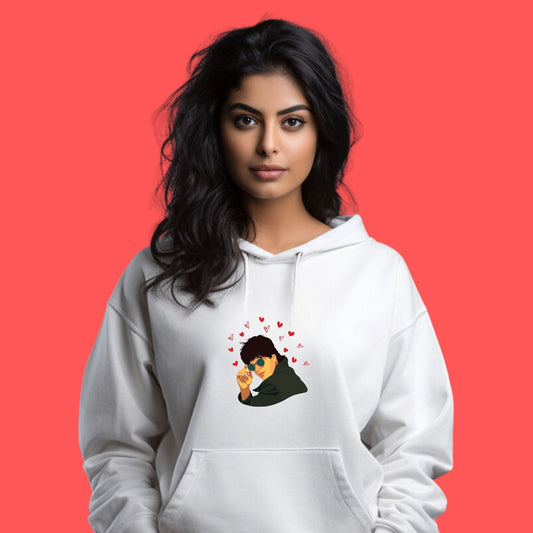 Shahrukh Khan Hoodie, Gift for Indian Friend, King Khan Fan Clothing, Desi Ugly Christmas Pullover, Desi New Year Party 2024 Shirt