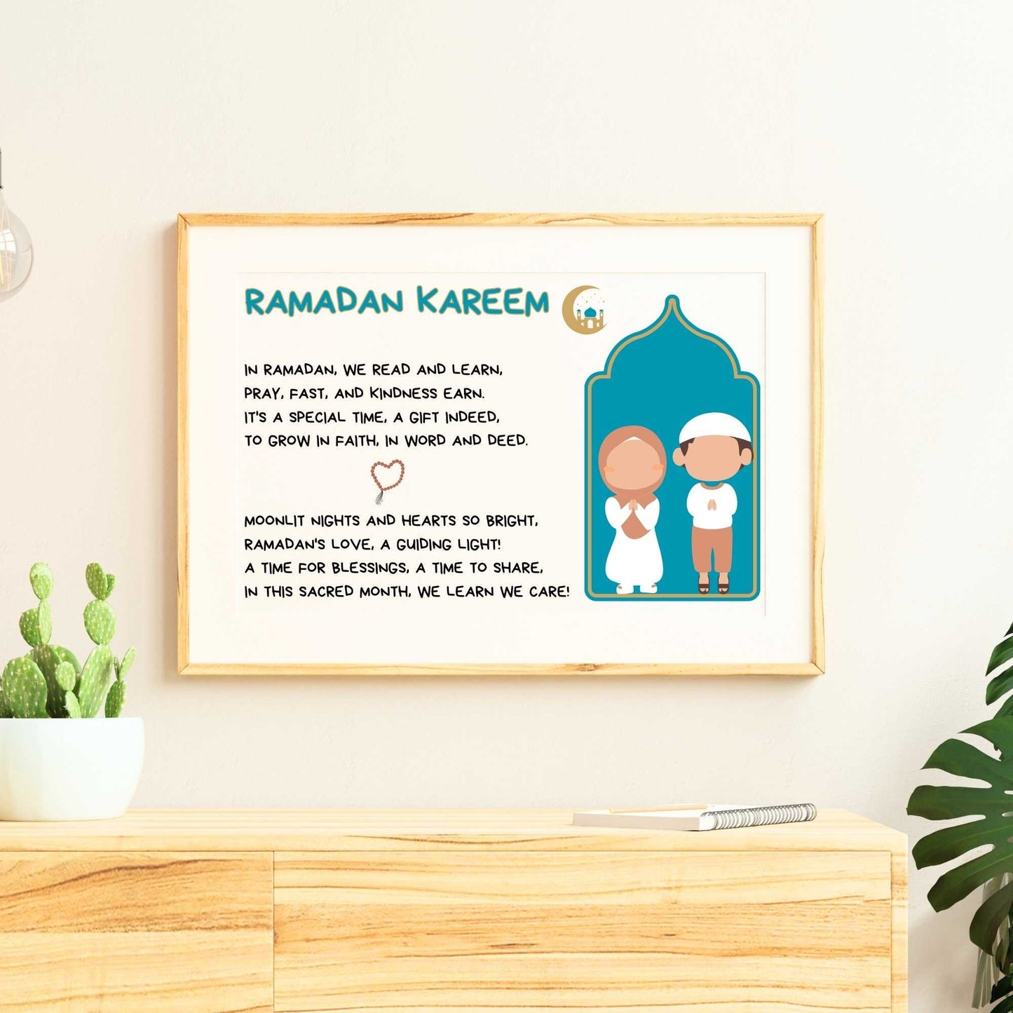 Islamic Home Decor Instant Download, Islamic Arts, Ramadan Printable for Storytelling, Muslim Kids Ramadan, Islamic Educational, Ramadhan