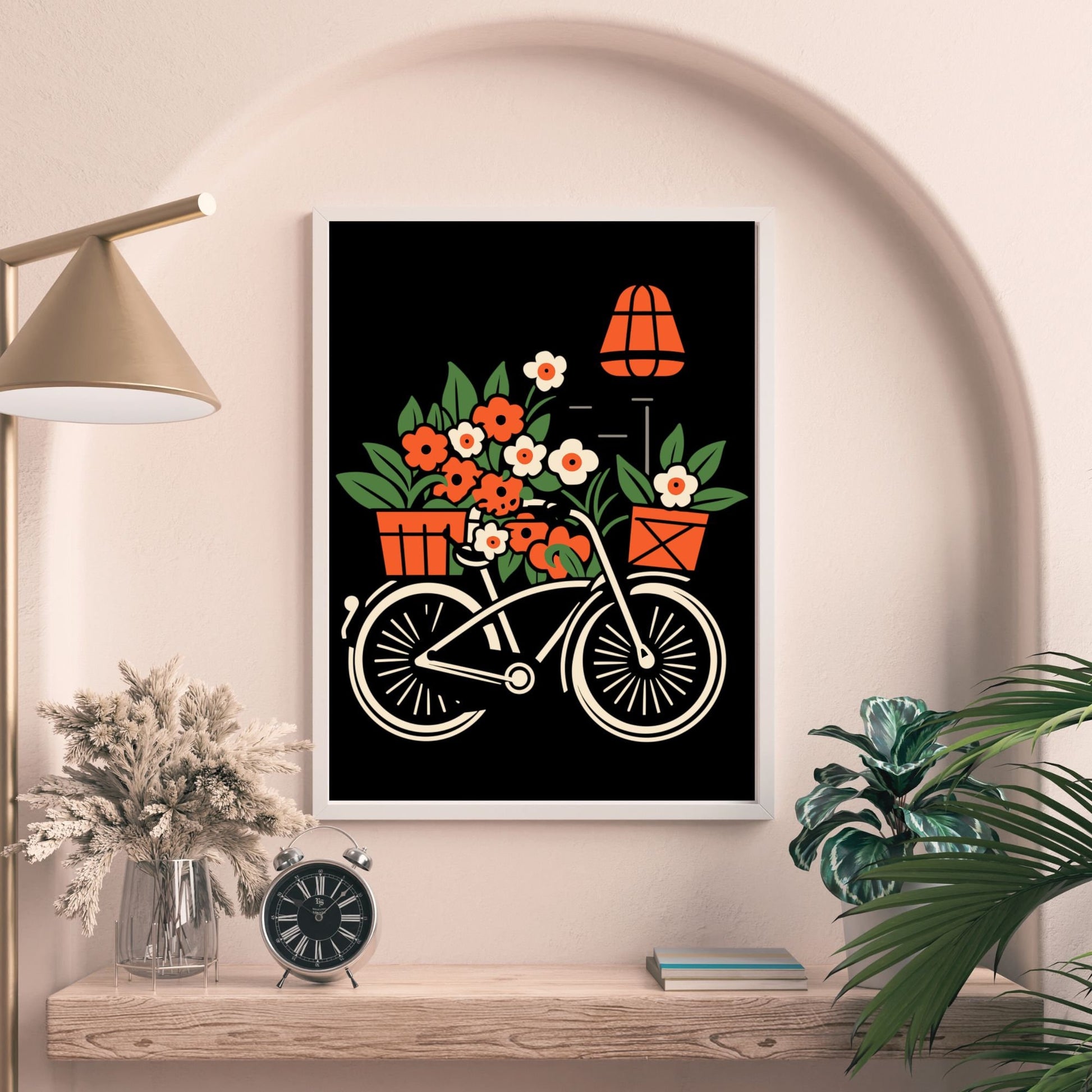 Download Decorating Print Arts, Modern-Downloadable, Vintage Downloadable Wallart, Bicycle Wall Decor, Dutch Decor, Pop Art Print, Artful