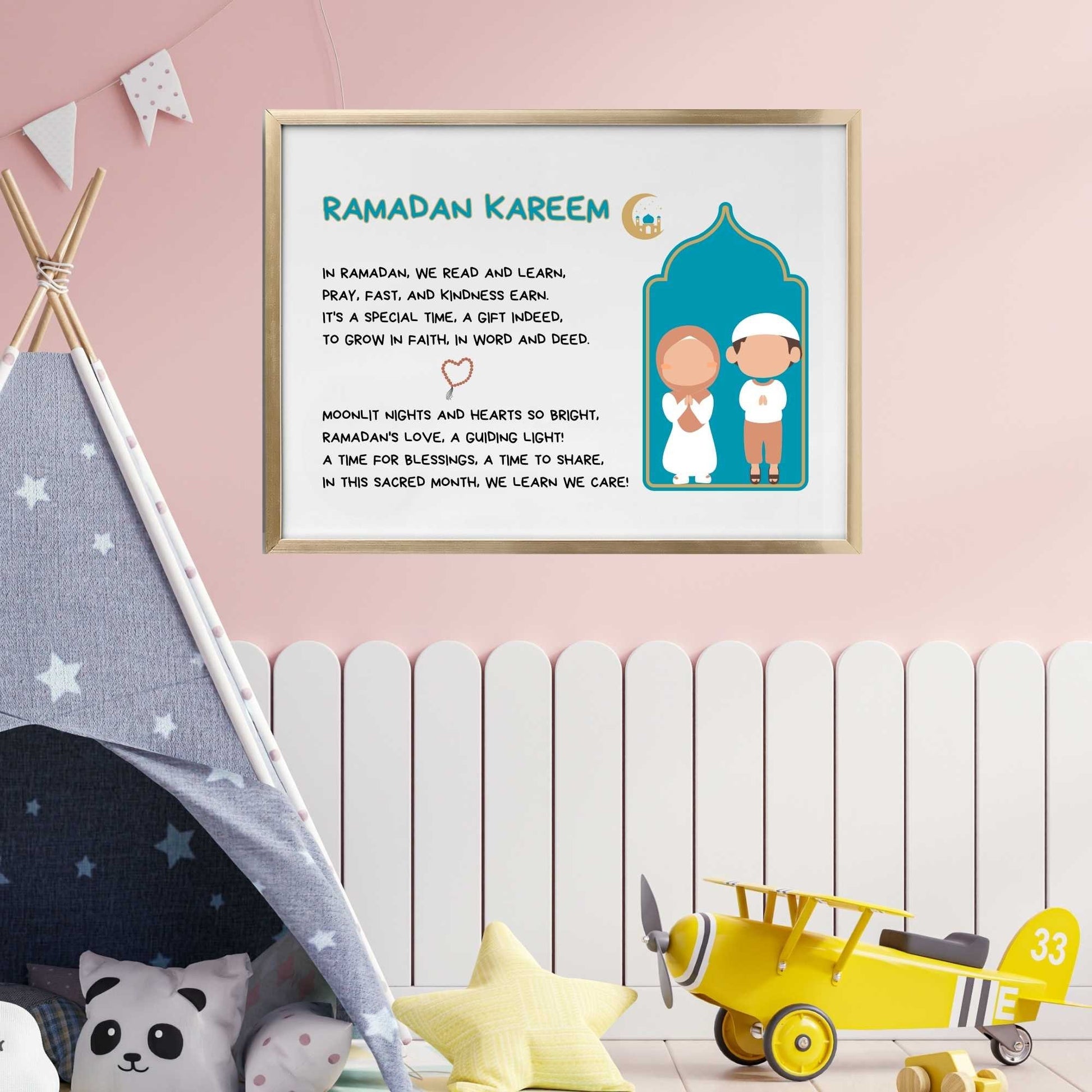 Islamic Home Decor Instant Download, Islamic Arts, Ramadan Printable for Storytelling, Muslim Kids Ramadan, Islamic Educational, Ramadhan