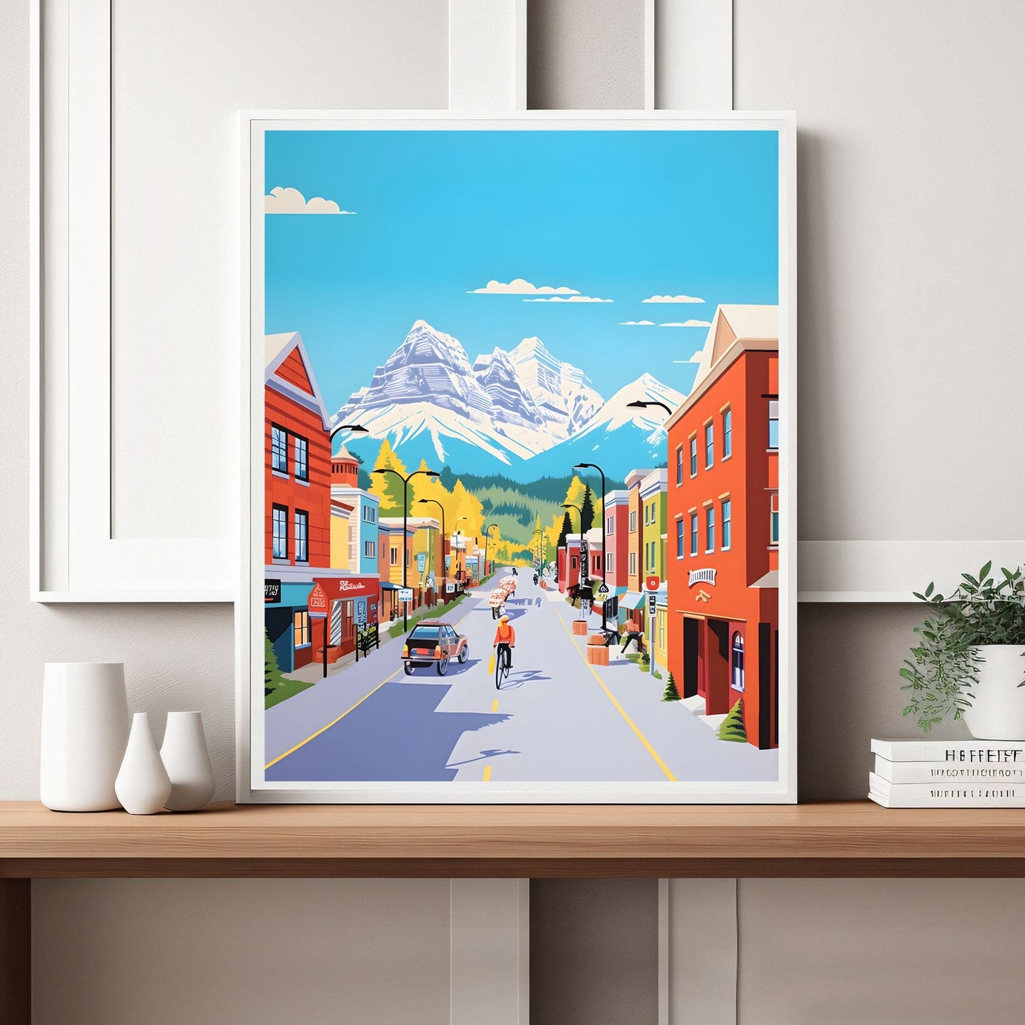 Landscape Print-Wallart, Nature Art, Scenic Wall Decor, Banff Art Print, Canadian Rockies, Rocky Mountain, Canada Made, Canada Wall Hanging
