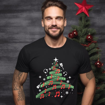 Holiday Season Christmas Tree Musician Swag - Artkins Lifestyle