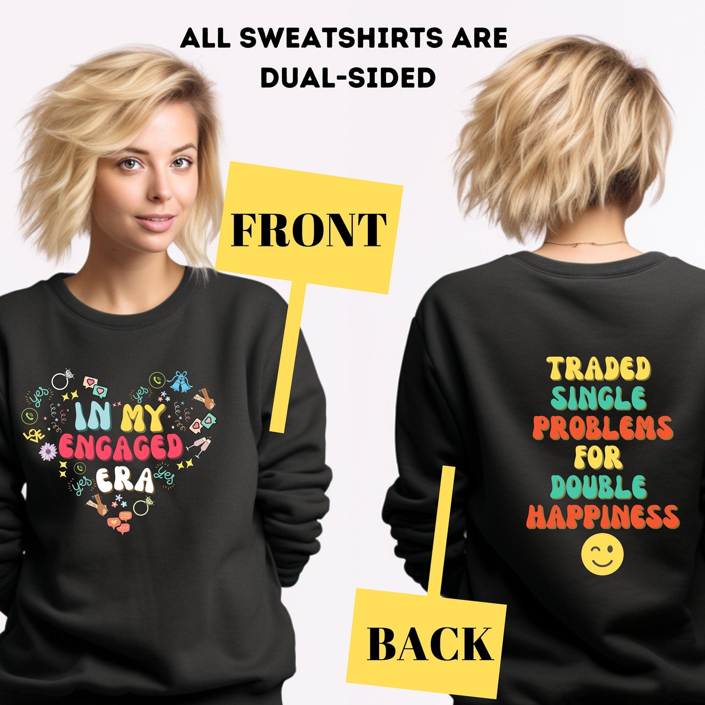 In My Engaged Era Sweatshirt - Artkins Lifestyle