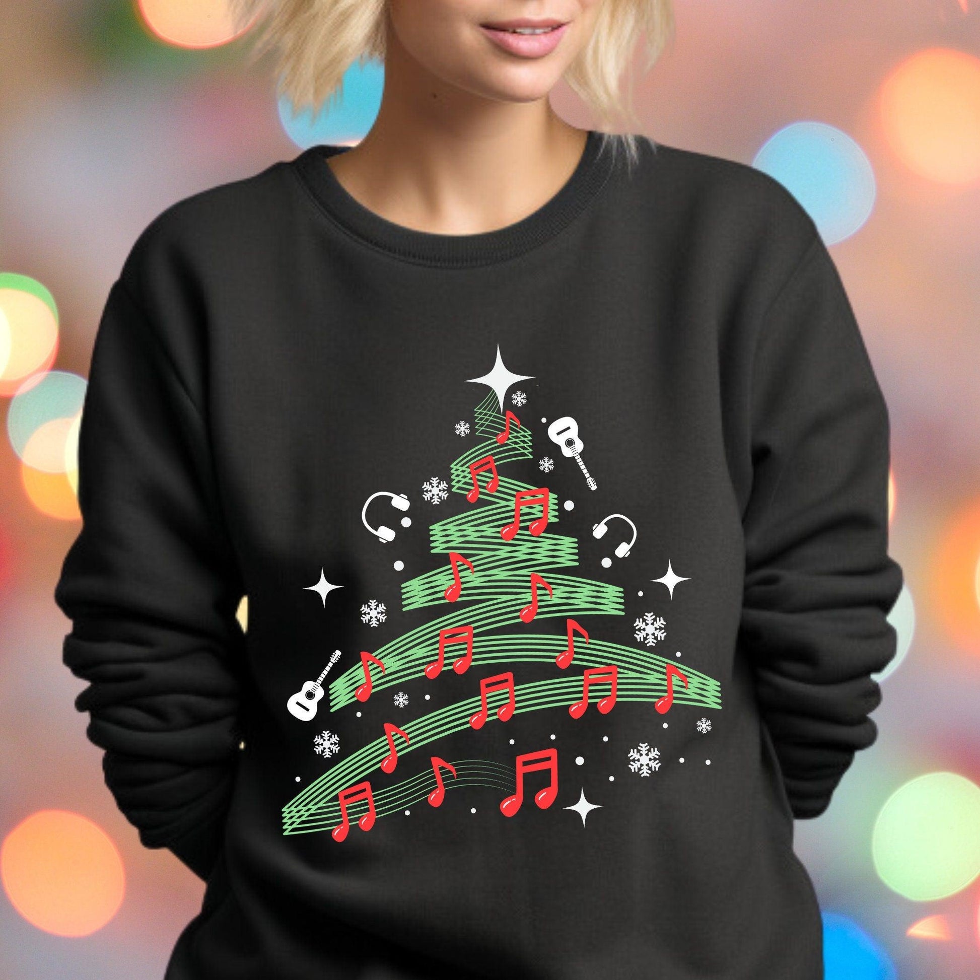 Holiday Season Christmas Tree Musician Swag - Artkins Lifestyle