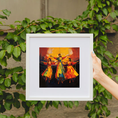 Danza de los Voladores Artful Wall Art Poster - Artkins Lifestyle