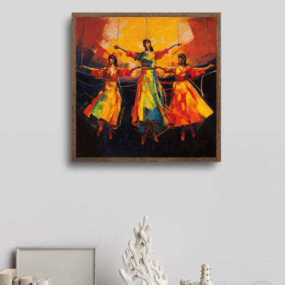 Danza de los Voladores Artful Wall Art Poster - Artkins Lifestyle