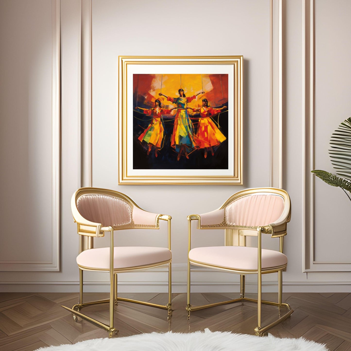 Danza de los Voladores Artful Wall Art Poster - Artkins Lifestyle