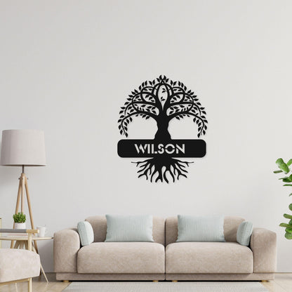 Tree Of Life Metal Wall Art - Artkins Lifestyle