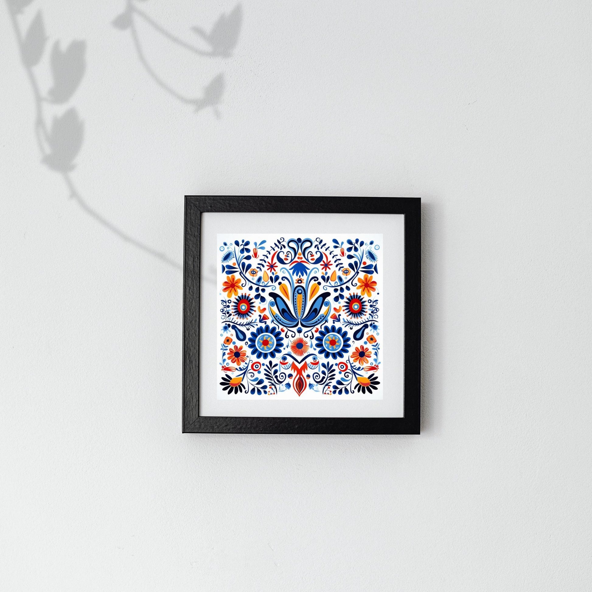 Mexican Talavera Abstract Wall Art - Artkins Lifestyle