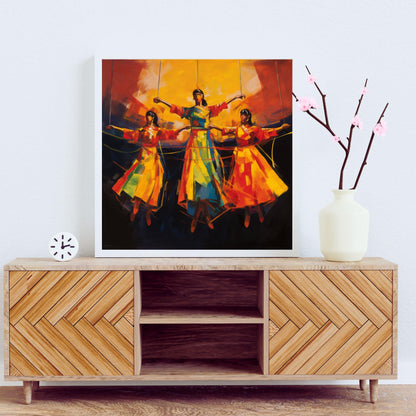 Danza de los Voladores Artful Wall Art Poster - Artkins Lifestyle