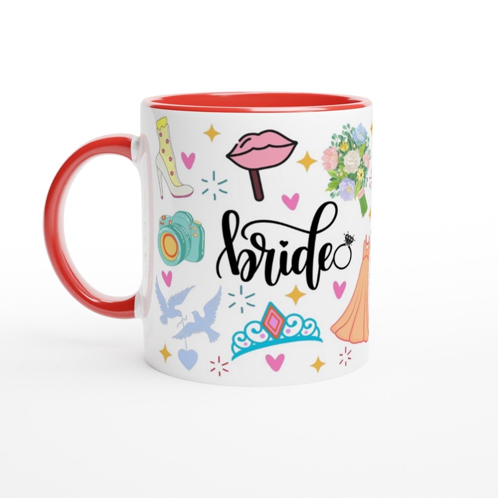 Wedding Bride Mug, Future Mrs Bride Mug, Bride-to-Be Gifts, Special Wedding Themed, Bridal Celebration Idea, Marriage, BridalShower Keepsake