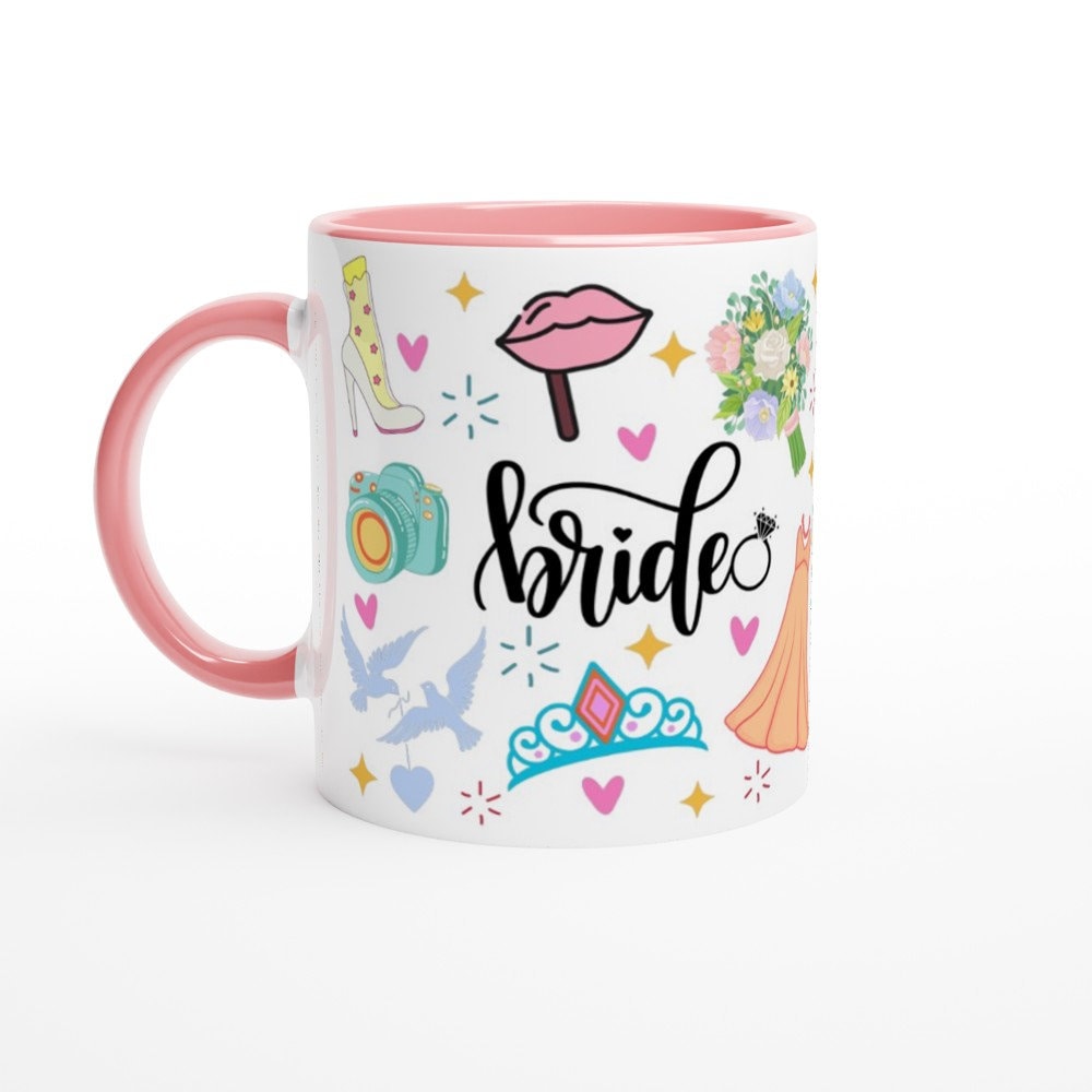 Wedding Bride Mug, Future Mrs Bride Mug, Bride-to-Be Gifts, Special Wedding Themed, Bridal Celebration Idea, Marriage, BridalShower Keepsake