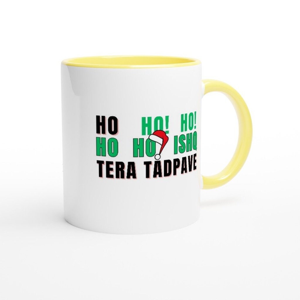 ho mug White 11oz Ceramic Mug with Color Inside