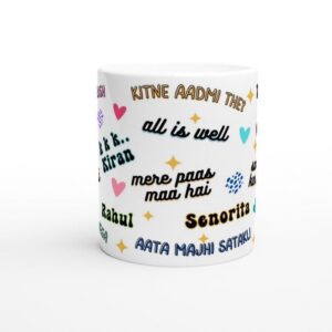 Bollywood Dialogues Ceramic Coffee Mug image 6 - Artkins