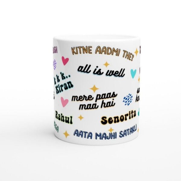 Bollywood Dialogues Ceramic Coffee Mug image 6 - Artkins