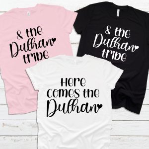 Dulhan Dulha Shirts: Indian Wedding Matching Outfit