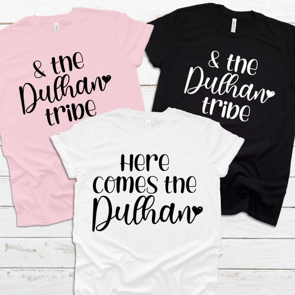 Dulhan Dulha Shirts: Indian Wedding Matching Outfit