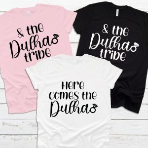 Dulhan Dulha Shirts: Indian Wedding Matching Outfit
