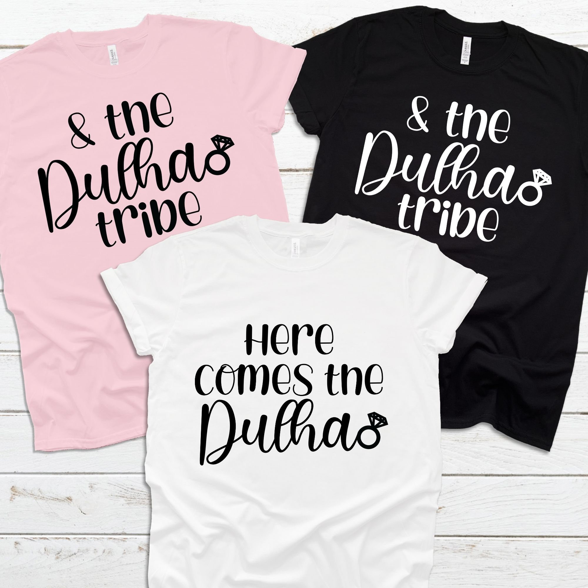 Dulhan Dulha Shirts: Indian Wedding Matching Outfit