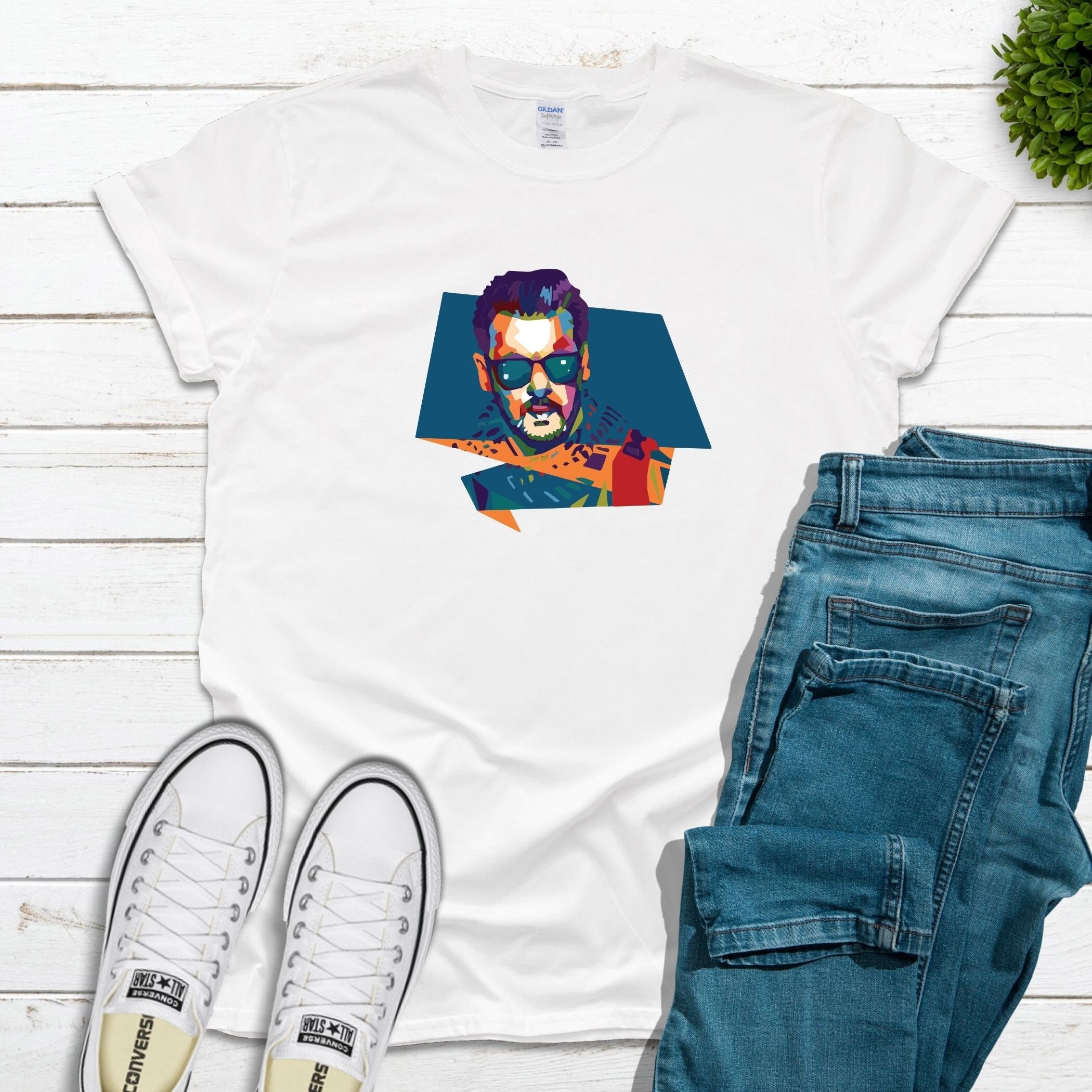 Salman Khan Bollywood Tee: Desi Indian Outfit