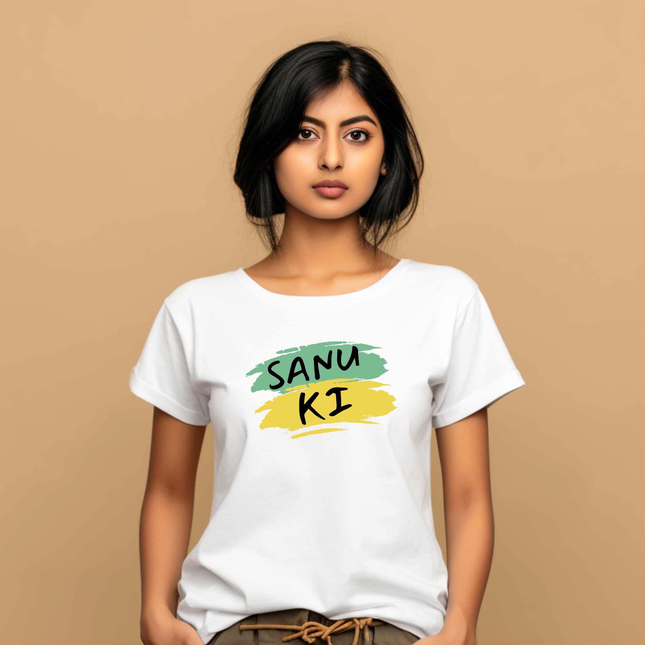 Sanu Ki Tee: Punjabi Shirt, Bollywood Inspired, Desi Gift
