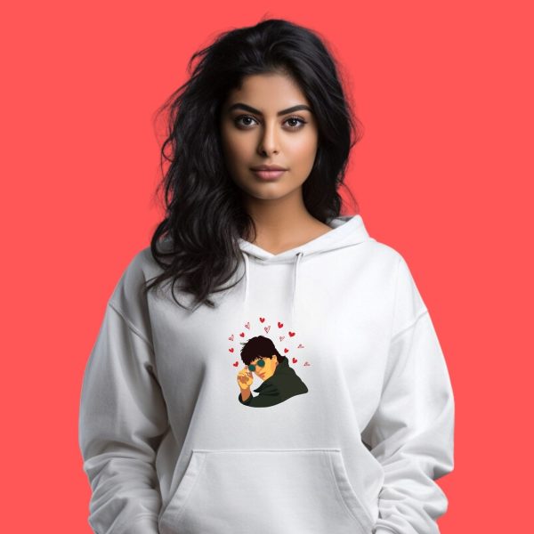 Shahrukh Khan Hoodie: Bollywood King Signature Pose