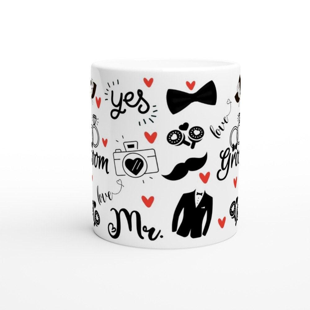 Groom to be mug held in hand, desi wedding gift idea