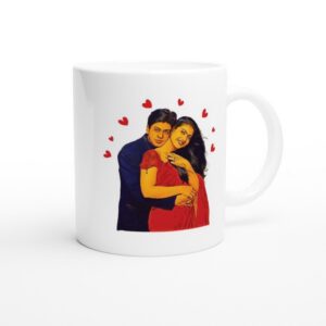 Shahrukh Khan & Kajol Mug: Bollywood 90s Gift image 3 - Artkins