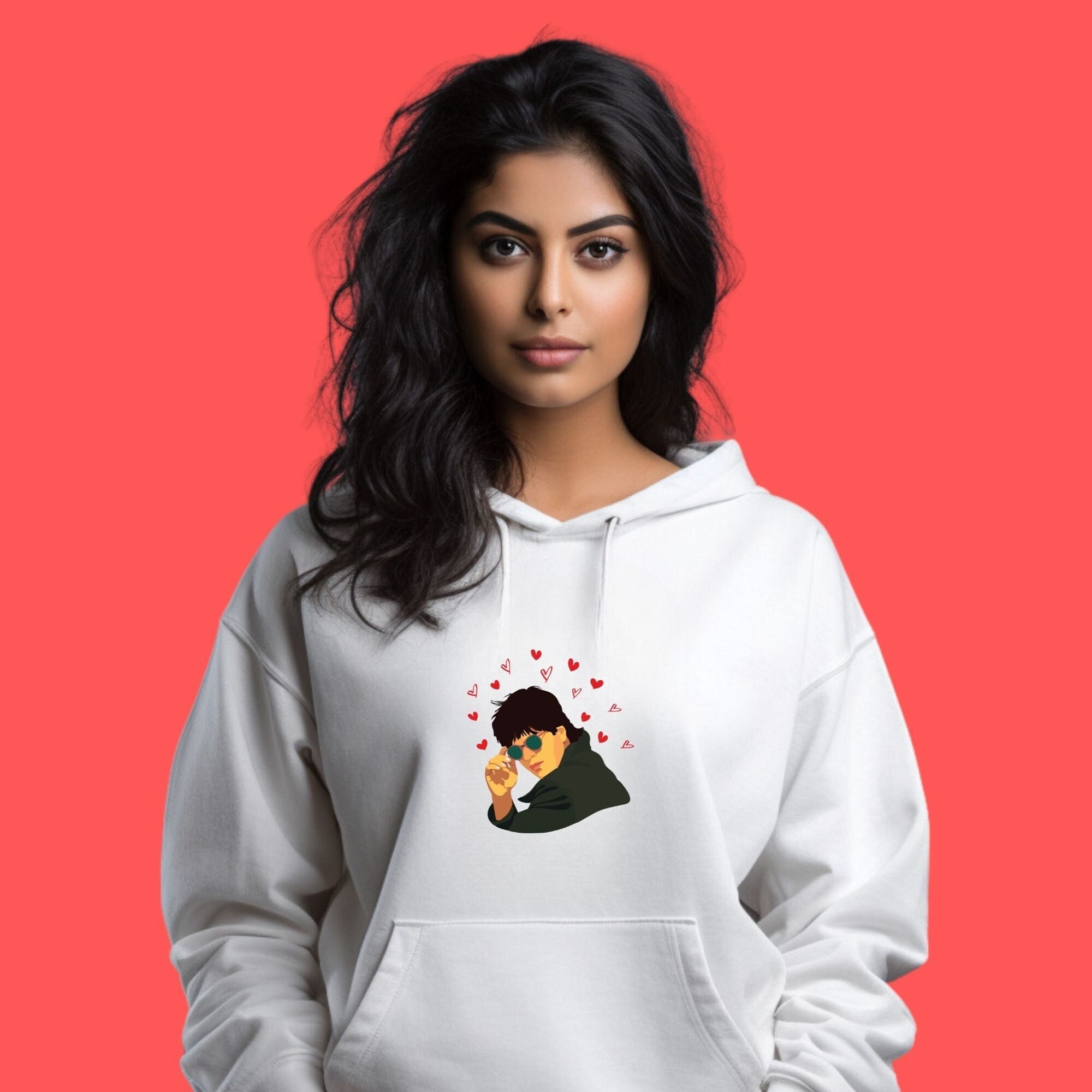 Shahrukh Khan Hoodie: Bollywood King Signature Pose