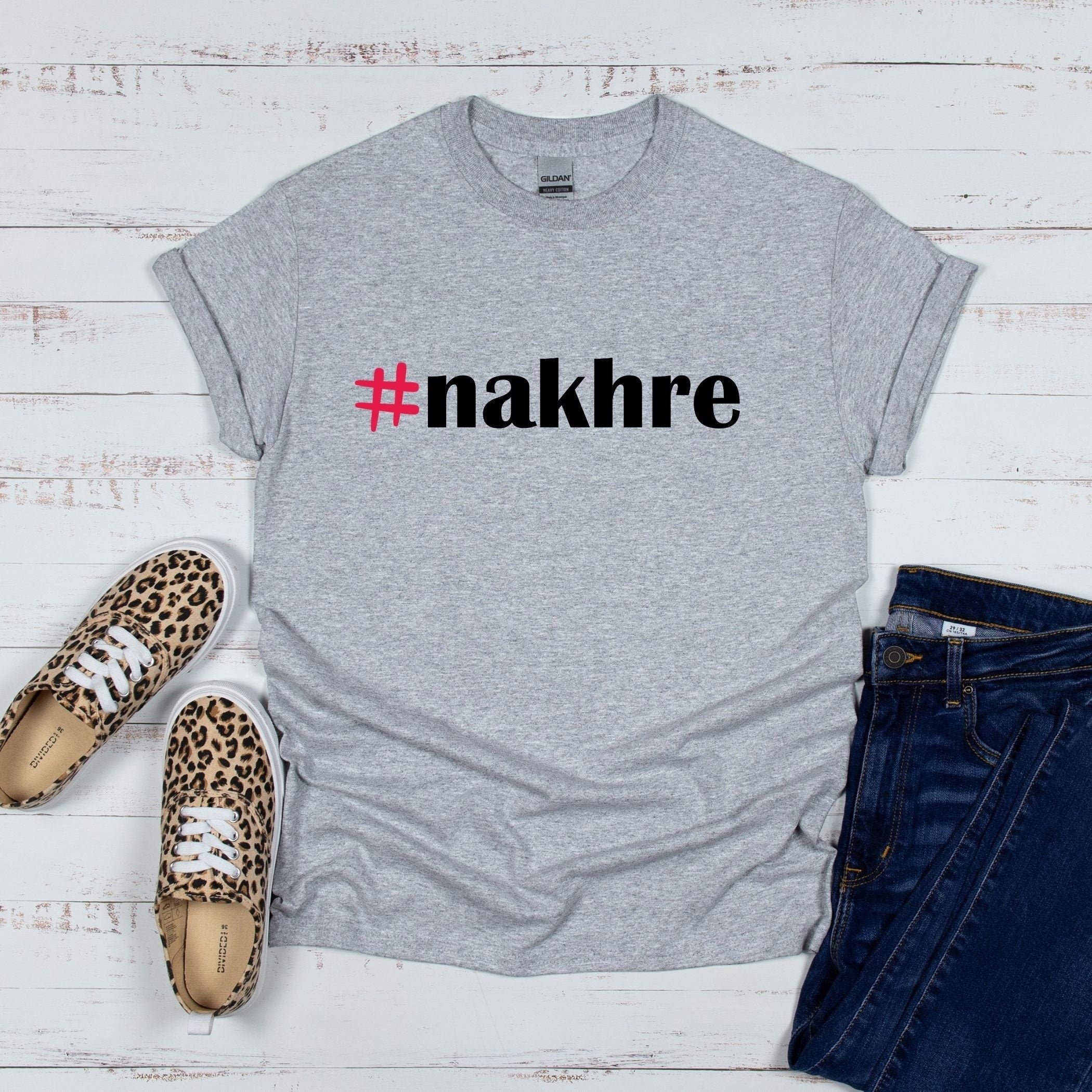 Desi Nakhre Bollywood Graphic Tee - Image 10