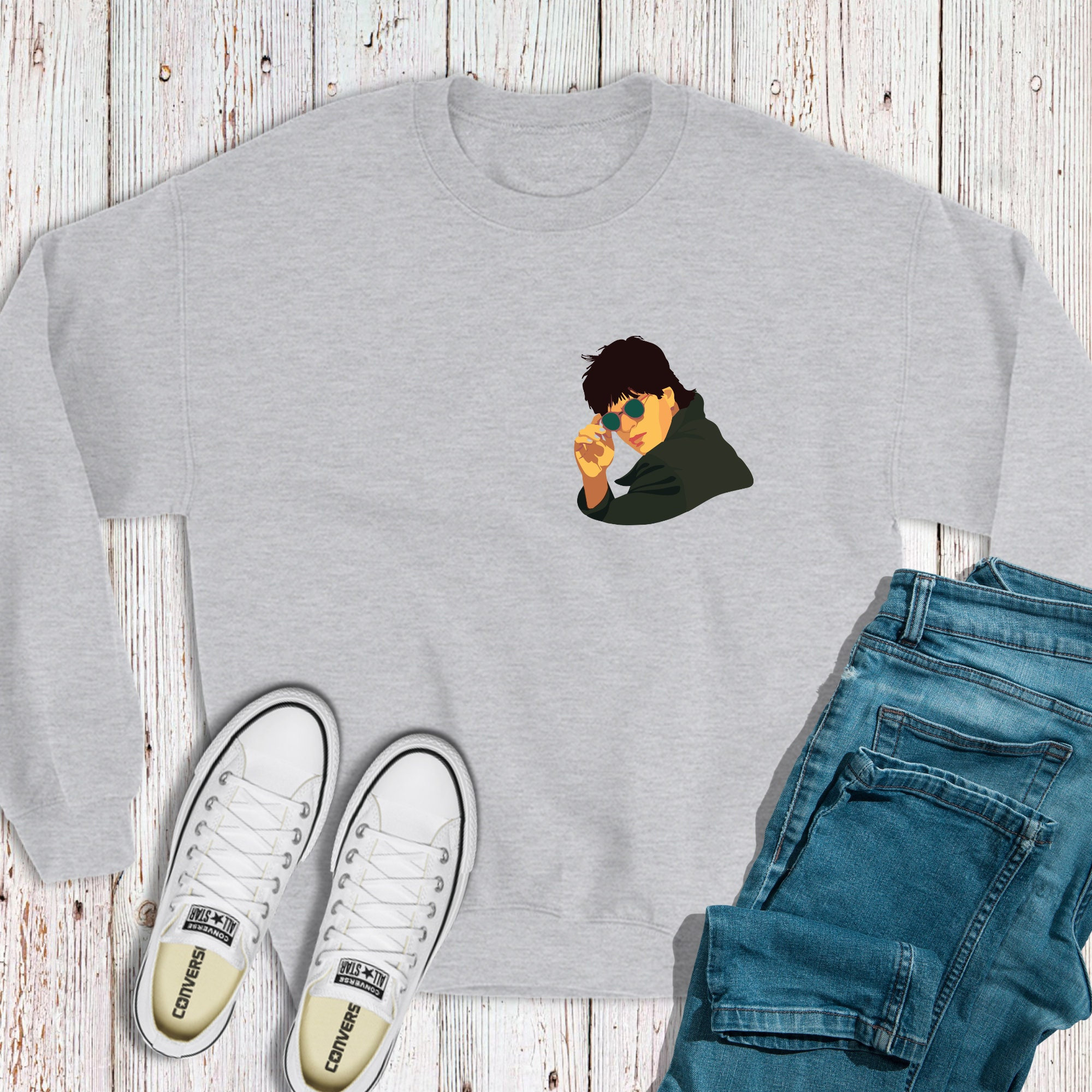 Shahrukh Khan Sweatshirt: Bollywood Graphic Tee - Image 8