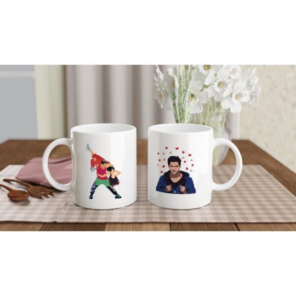 Artkins Varun Dhawan mug full view showing double-sided design