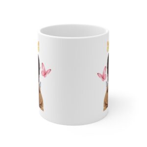 DDLJ inspired mug styled on a desk with morning chai, Bollywood fan gift idea