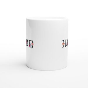 Habibti Arabic mug styled as a Middle Eastern gift for Eid or birthday
