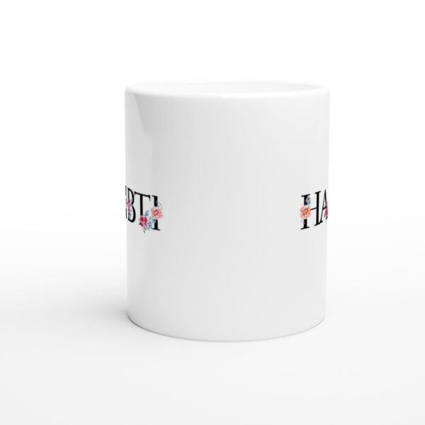 Habibti Arabic mug styled as a Middle Eastern gift for Eid or birthday