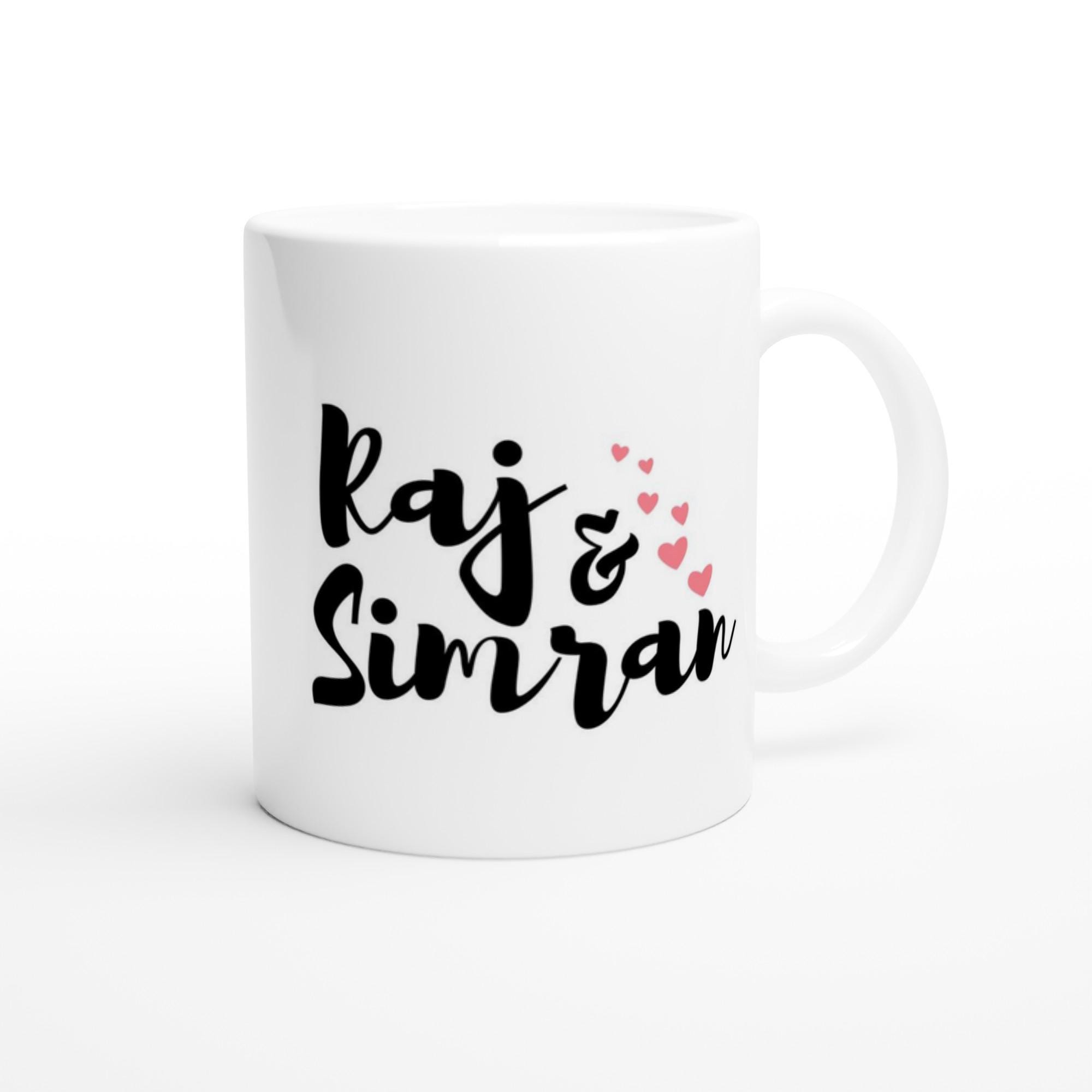 Custom Couple Illustration Mug - Image 6