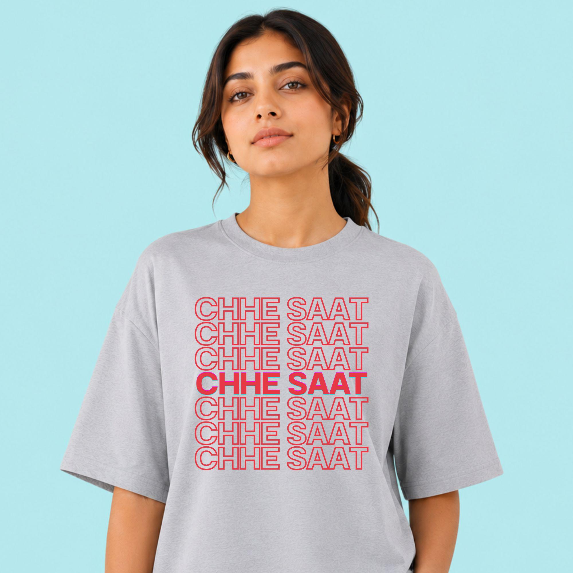 6 7 Meme Viral Hindi Graphic Tee - Image 6